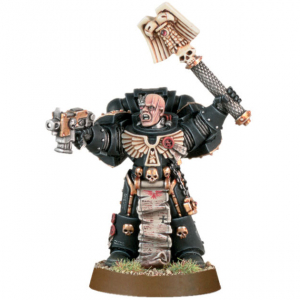 CHAPLAIN WITH CROZIUS AND BOLT PISTOL