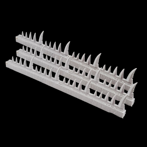 SCENIC RESIN SPIKES SET OF 60