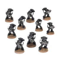 10 CLASSIC SPACE MARINES WITH BOLTGUNS
