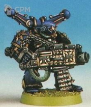 CHAOS SPACE MARINE HAVOC WITH HEAVY BOLTER