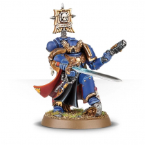 SPACE MARINE CAPTAIN WITH POWER SWORD AND PLASMA PISTOL