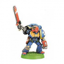VETERAN SERGEANT WITH BIONIC ARM AND CHAINSWORD