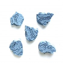 TEMPLE 25 MM BASES (5)