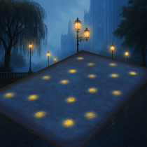 44"x60" NEOPRENE BATTLE MAT: GLOOMCOURT