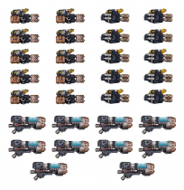 HEAVY WEAPONS UPGRADE SET – HEAVY FLAMERS, MULTI-MELTAS, AND PLASMA CANNONS