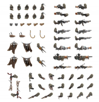 ASH WASTE NOMADS: WEAPONS & UPGRADES