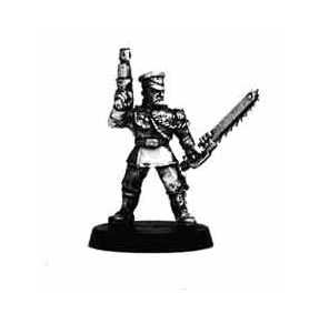 MORDIAN IRON GUARD SERGEANT WITH CHAINSWORD