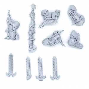 NIGHT LORDS CONTEKAR TERMINATOR ELITE CHAINSWORDS WEAPON ARMS