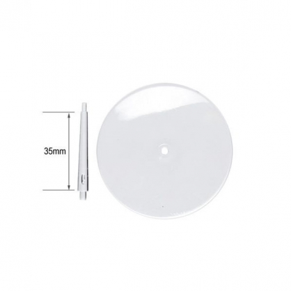 60 MM CLEAR FLYING BASE WITH 35 MM FLYING STEM (1)