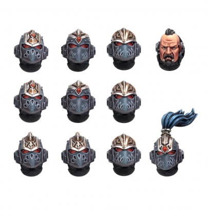 SPACE WOLVES MKVI HEADS