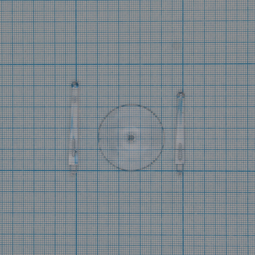 32 MM CLEAR FLYING BASE WITH 30/35 MM BALL TOP FLYING STEM (1)