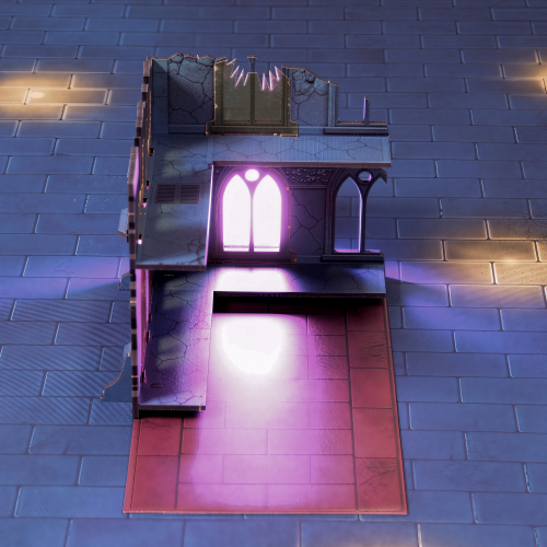L-SHAPED BIG RUIN