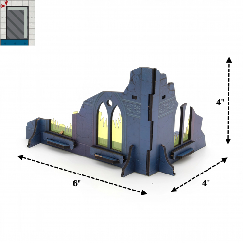 L-SHAPED SMALL RUIN