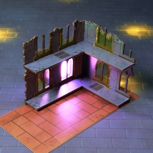 L-SHAPED BIG RUIN
