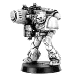 SPACE MARINE DEVASTATOR HEAVY PLASMA GUN 1992