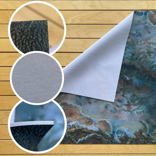 44"x60" NEOPRENE BATTLE MAT: CRACKBURG